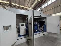 مجموعه ژنراتور گاز طبیعی 300kw 350kva 400kw 500kva موتور Yuchai Electric Pipe CNG