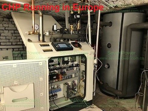 قیمت خوب واحد تولید همزمان برق و حرارت (CHP) با موتور خنک شونده با آب برای خانه و هتل آنلاین