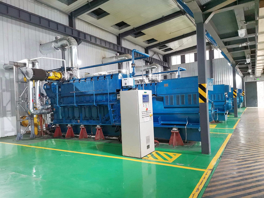 قیمت خوب 1500KW 1.5MW Natural Gas Biogas Generator Set Power Station Open Container آنلاین