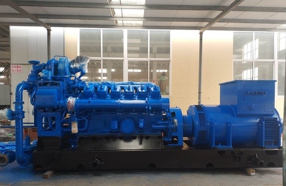 قیمت خوب Low Engine Speed Long Service Life Continuous 800KW 1000KVA Natural Gas Biogas Generator Set Power Station آنلاین
