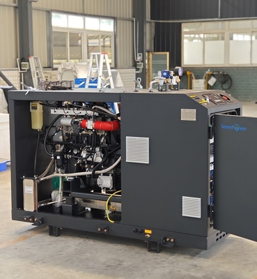 قیمت خوب 20kw 25kva Natural Gas Methane Propane LPG Micro CHP System for Home Hotel Office ComAp Controller آنلاین