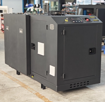 قیمت خوب CE Approved Low Speed RPM1500 Water cooled Silent Natural Gas BHKW Cogenerator Unit CHP 30kw 40kva آنلاین
