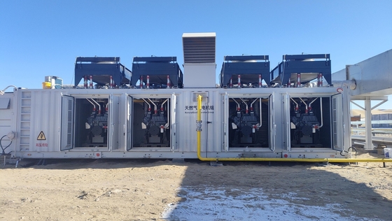 قیمت خوب Air Cooled Alternator Cooling Container Type 500KW 1000KW 1MW 2MW 3MW LNG CNG Natural Gas Deutz Generator Set for Outdoor آنلاین