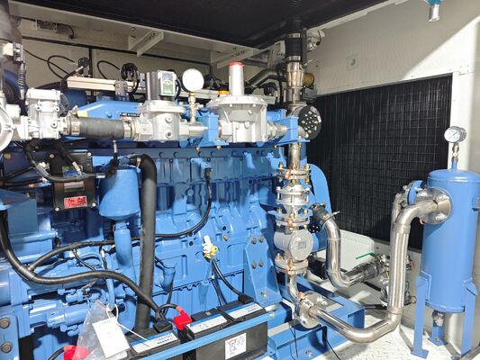 قیمت خوب 400kW موتور Yuchai ضد بارون ضد صدا کانتینر ژنراتور گاز طبیعی مجموعه Genset آنلاین