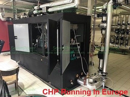 قیمت خوب Electric Start 50Hz 200KW Natural Gas Cogeneration Plant آنلاین
