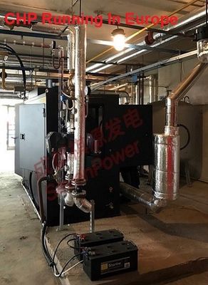 قیمت خوب 50KW 60KVA CHP Generator For 24 Hour Continuous Running آنلاین
