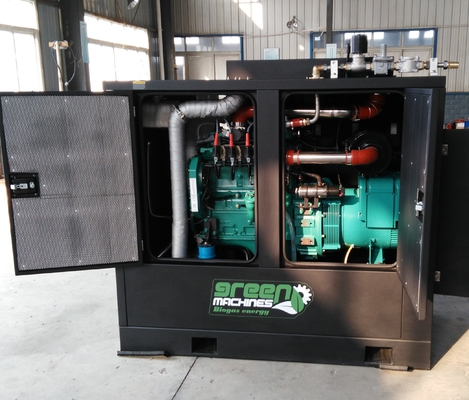 قیمت خوب Biogas CHP BHKW 30KW 40KVA CE Certified For Heating Hot Water Farm Power Supply آنلاین